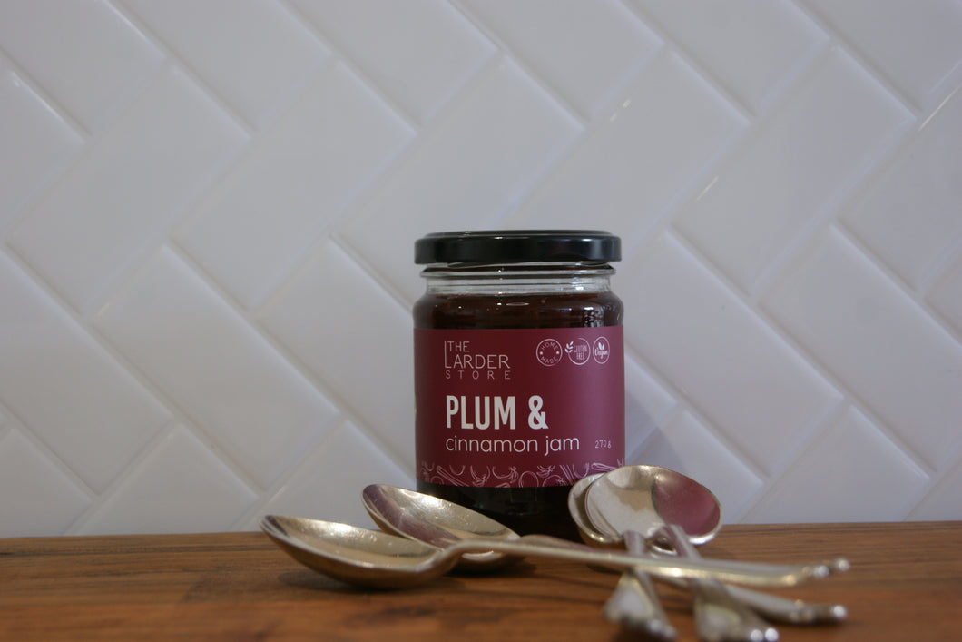 Plum & Cinnamon Jam 